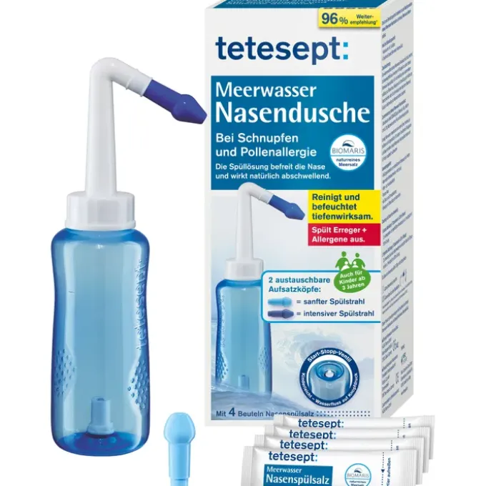 TETESEPT Meerwasser Nasendusche 1 St