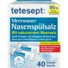 TETESEPT Meerwasser Nasenspülsalz 40 St