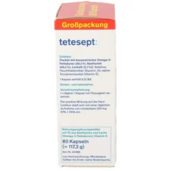 TETESEPT Omega-3 1000 Kapseln 80 Stück