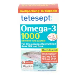 TETESEPT Omega-3 1000 Kapseln 80 Stück