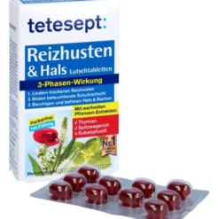 TETESEPT Reizhusten & Hals Lutschtabletten 20 St