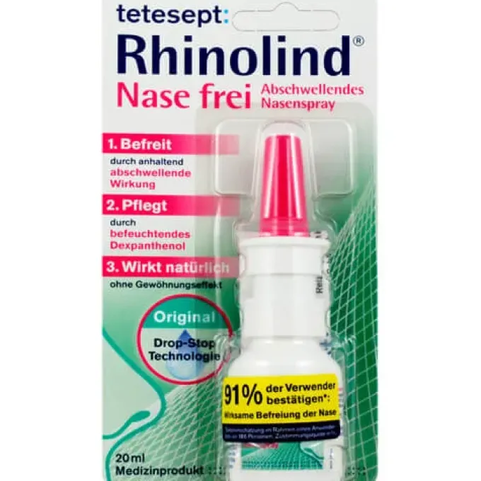TETESEPT Rhinolind abschwellendes Nasenspray 20 ml