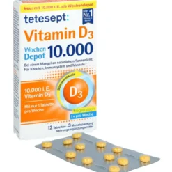 TETESEPT Vitamin D3 10.000 Filmtabletten 12 Stück
