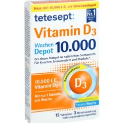 TETESEPT Vitamin D3 10.000 Filmtabletten 12 Stück