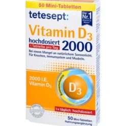 TETESEPT Vitamin D3 2.000 Filmtabletten 50 Stück