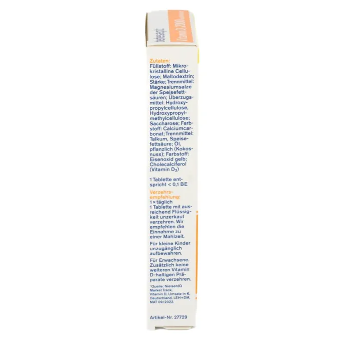 TETESEPT Vitamin D3 2.000 Filmtabletten 50 Stück