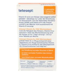 TETESEPT Vitamin D3 7.000 Wochendepot Filmtabl. 12 Stück