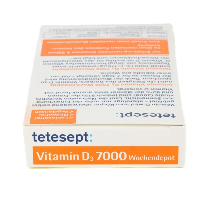 TETESEPT Vitamin D3 7.000 Wochendepot Filmtabl. 12 Stück