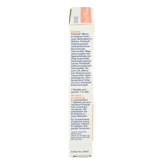 TETESEPT Vitamin D3 7.000 Wochendepot Filmtabl. 12 Stück