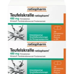 TEUFELSKRALLE-RATIOPHARM Filmtabletten 200 St