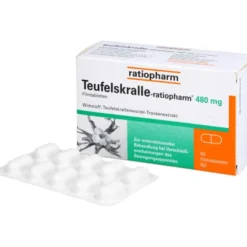 TEUFELSKRALLE-RATIOPHARM Filmtabletten 50 St