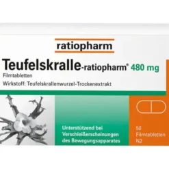 TEUFELSKRALLE-RATIOPHARM Filmtabletten 50 St