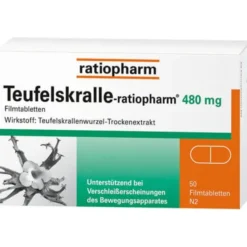 TEUFELSKRALLE-RATIOPHARM Filmtabletten 50 St