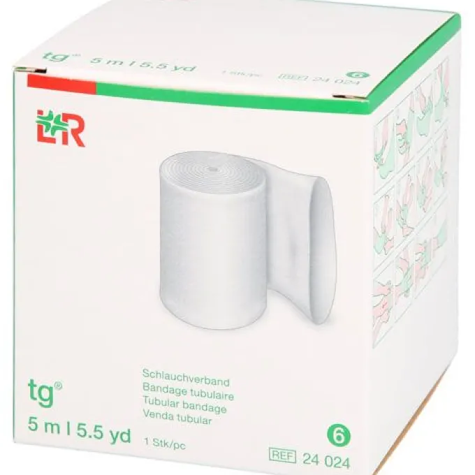 TG Schlauchverband Gr.6 5 m weiß 1 St