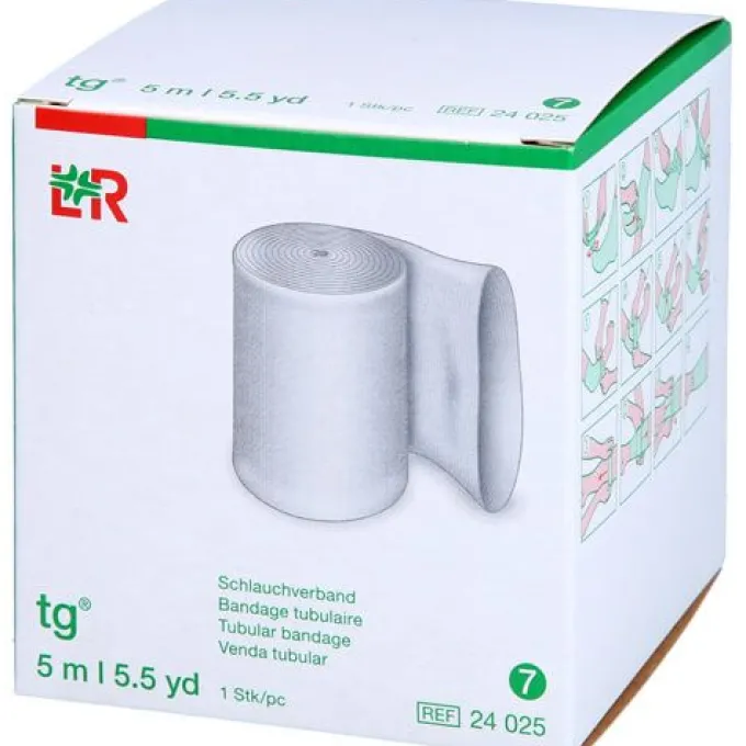 TG Schlauchverband Gr.7 5 m weiß 1 St