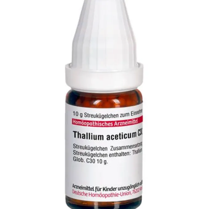 THALLIUM ACETICUM C 30 Globuli 10 g