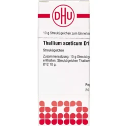 THALLIUM ACETICUM D 12 Globuli 10 g