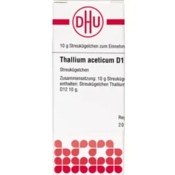 THALLIUM ACETICUM D 12 Globuli 10 g