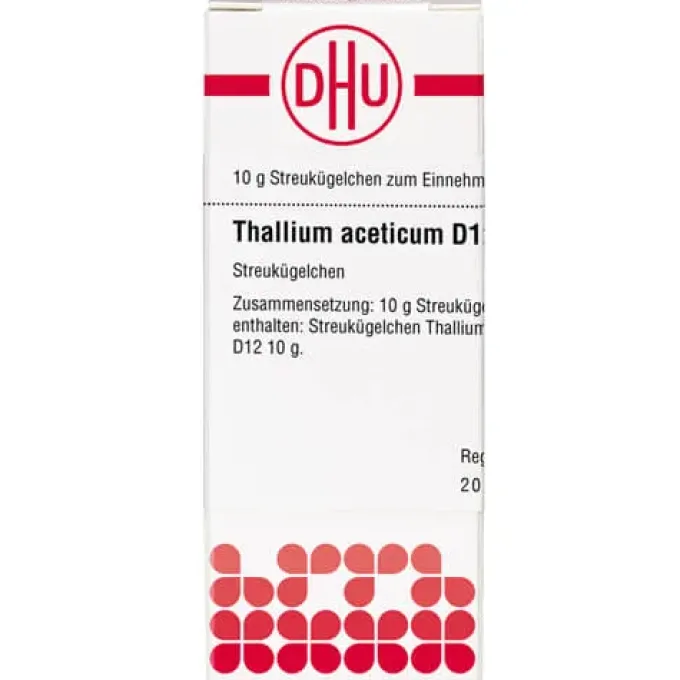 THALLIUM ACETICUM D 12 Globuli 10 g