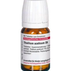 THALLIUM ACETICUM D 6 Tabletten 80 St