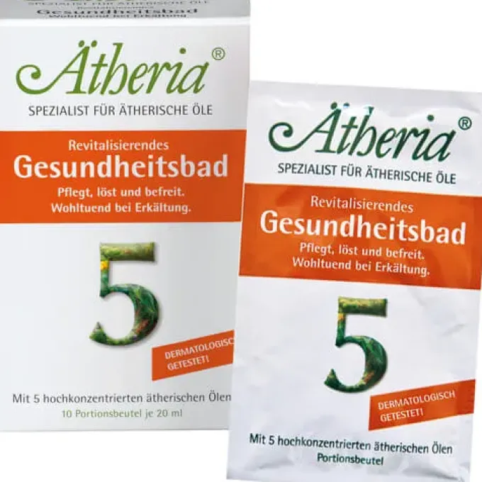 ÄTHERIA revitalisierendes Gesundheitsbad 125 ml