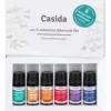 ÄTHERISCHE Öle Duftmischungen Set naturrein Top 6 6X5 ml