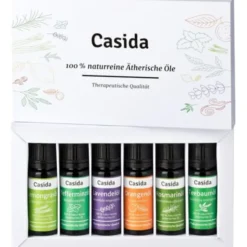 ÄTHERISCHE Öle Set naturrein Top 6 Aromatherapie 60 ml