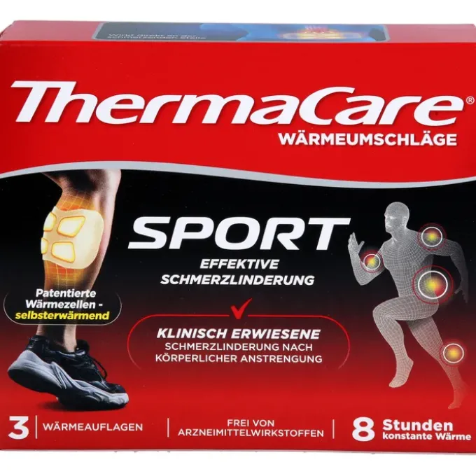 THERMACARE Sport Wärmeumschläge 3 St