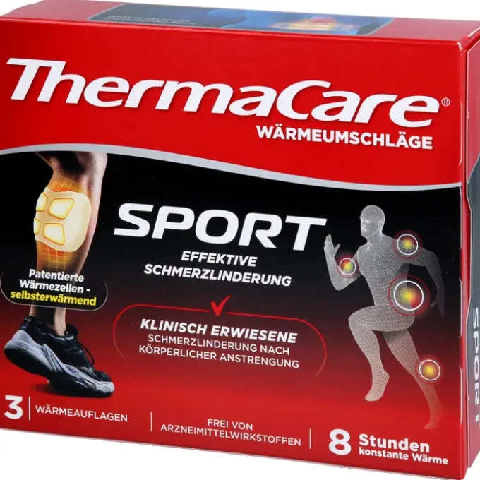 THERMACARE Sport Wärmeumschläge 3 St