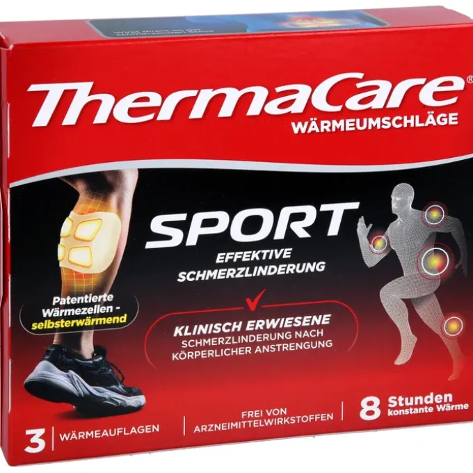 THERMACARE Sport Wärmeumschläge 3 St