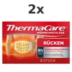 ThermaCare® Wärmeumschläge Rückenschmerzen S-XL 2x 6St