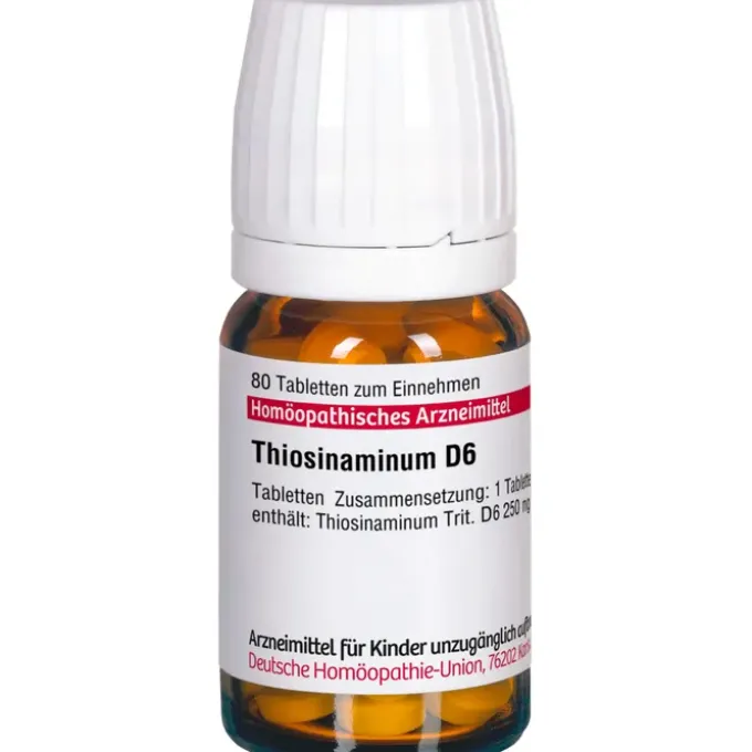 THIOSINAMINUM D 6 Tabletten 80 St