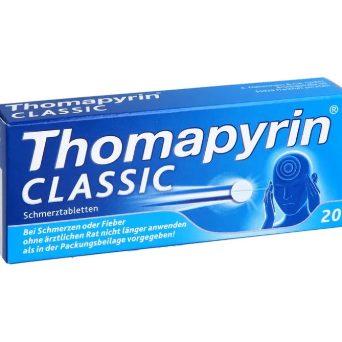 THOMAPYRIN CLASSIC Schmerztabletten 20 St