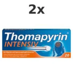 Thomapyrin® INTENSIV bei Migräne & Kopfschmerz 2x20 St