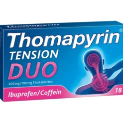 THOMAPYRIN TENSION DUO Kopfschmerztabletten 18 St