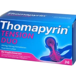 THOMAPYRIN TENSION DUO 400 mg/100 mg Filmtabletten 36 St