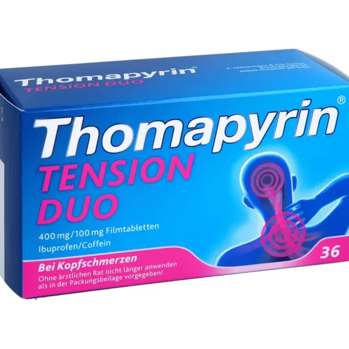 THOMAPYRIN TENSION DUO 400 mg/100 mg Filmtabletten 36 St