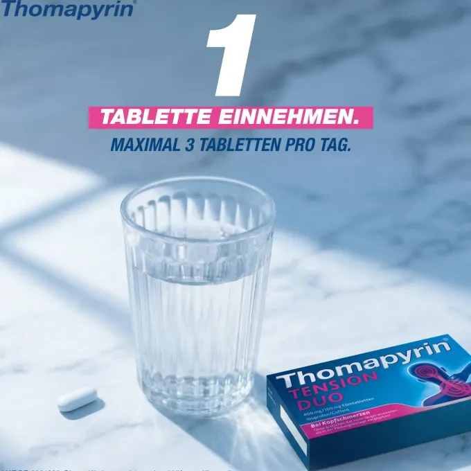 THOMAPYRIN TENSION DUO 400 mg/100 mg Filmtabletten 36 St