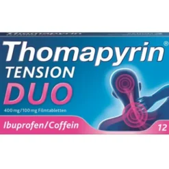 THOMAPYRIN TENSION DUO 400 mg/100 mg Filmtabletten 12 St
