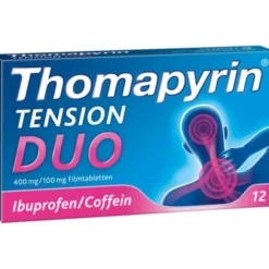 THOMAPYRIN TENSION DUO 400 mg/100 mg Filmtabletten 12 St