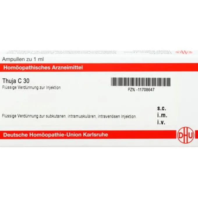 THUJA C 30 Ampullen 8X1 ml