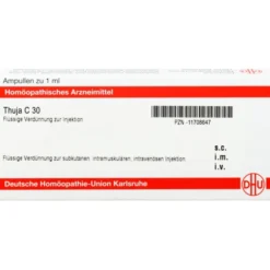 THUJA C 30 Ampullen 8X1 ml