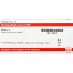 THUJA D 6 Ampullen 8X1 ml