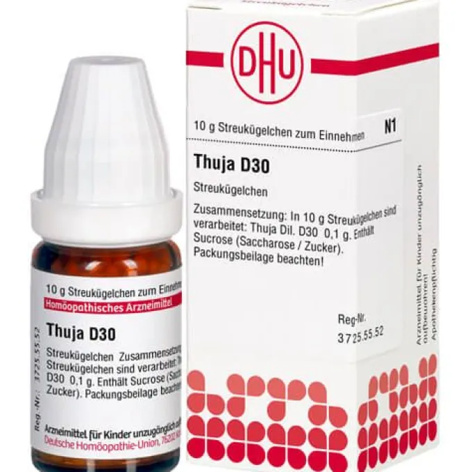 THUJA D 30 Globuli 10 g