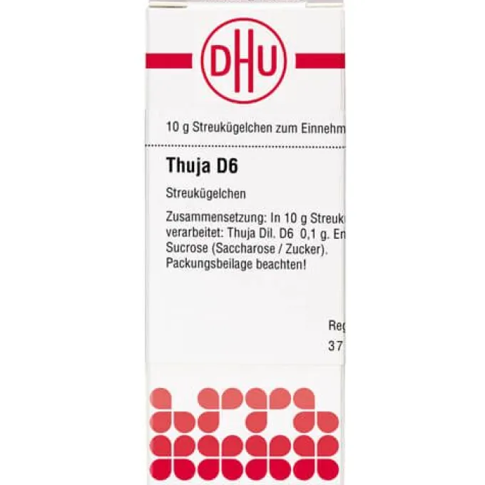 THUJA D 6 Globuli 10 g