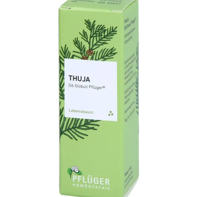 THUJA D 6 Globuli Pflüger Globulispender 10 g