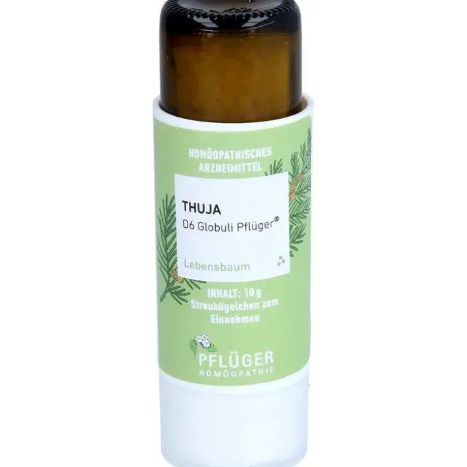 THUJA D 6 Globuli Pflüger Globulispender 10 g