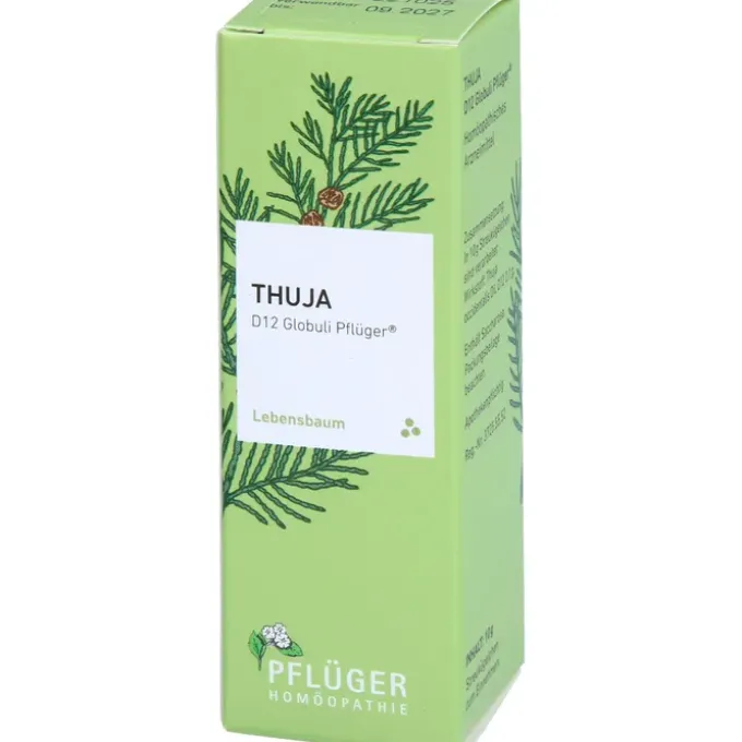 THUJA D 12 Globuli Pflüger Globulispender 10 g