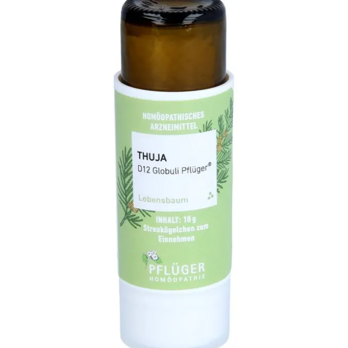 THUJA D 12 Globuli Pflüger Globulispender 10 g