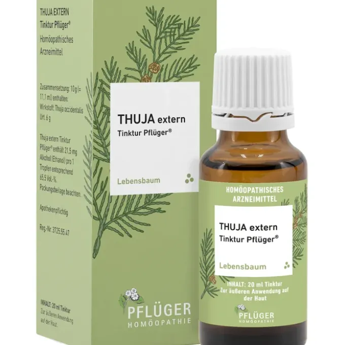 THUJA EXTERN Tinktur Pflüger 20 ml